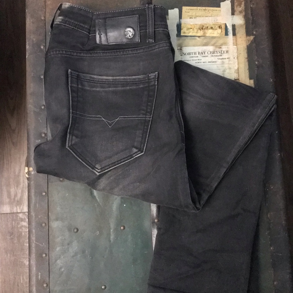 COPY - Diesel thavar distressed stretch jeans size 32